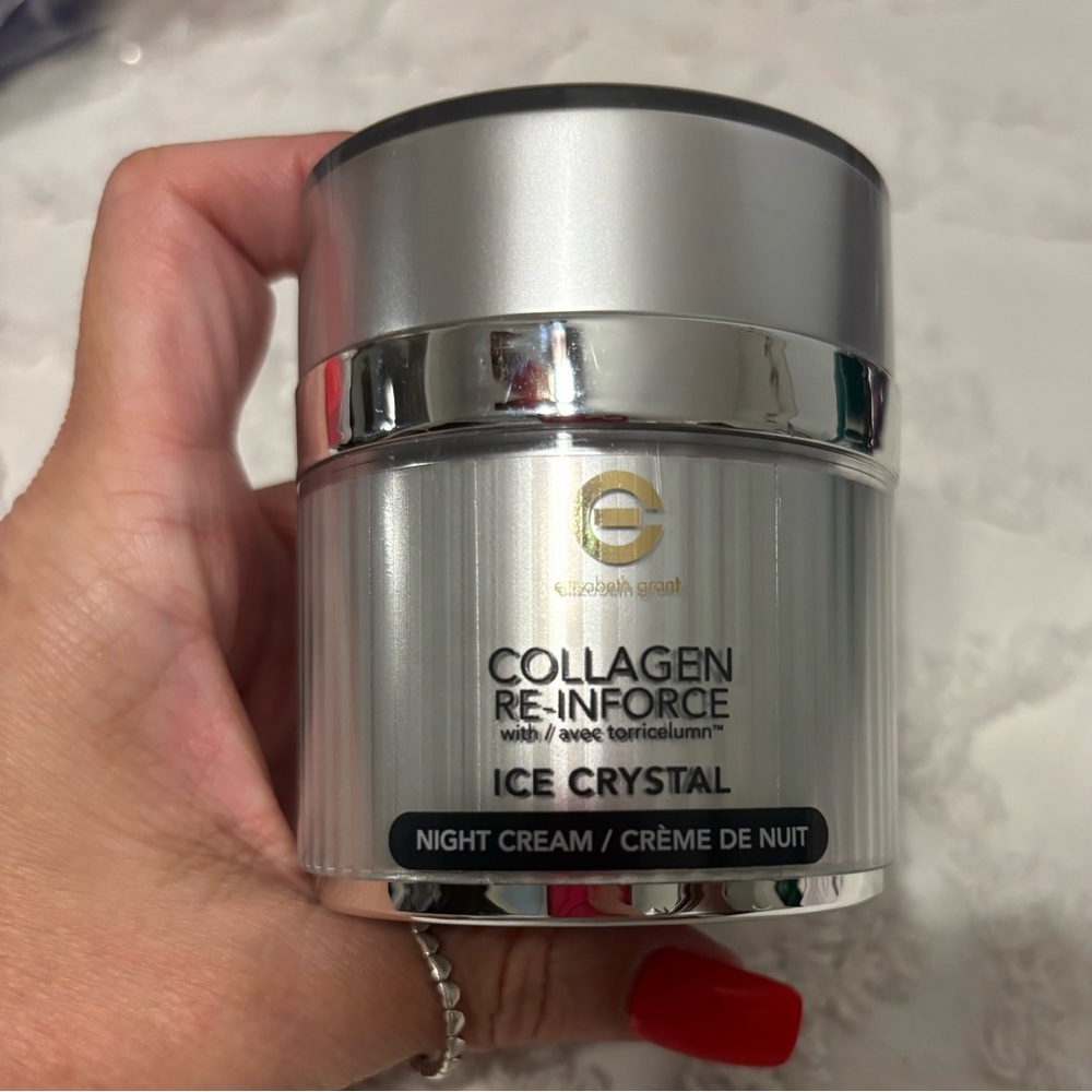 Crystal Grant collagen re-inforce ice crystal night cream
